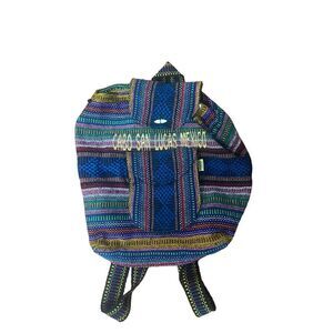 Cabo San Lucas Mexico Artesian Woven Mini Travel Backpack